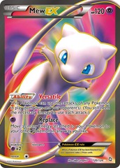 Mew-EX - 120/124 - Full Art Ultra Rare